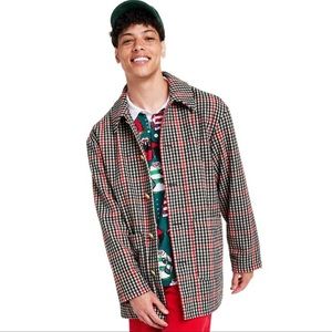 Rowing Blazers X Target Mens Plaid 2 Pocket Jacket